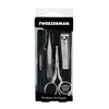 image:imageTweezerman Essential Grooming Kit for Men4 Piece Set