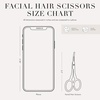 image:imageTweezerman Facial Hair Scissors For Men Stainless Steel
