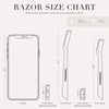 image:imageTweezerman Facial Razor Stainless SteelRose Gold Facial Razor