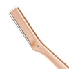 image:imageTweezerman Facial Razor Stainless SteelRose Gold Facial Razor