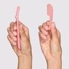 image:imageTweezerman Facial Razor Stainless SteelTea Rose Prep  Plane Facial Razor