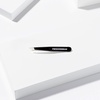 image:imageTweezerman Mini Slant TweezerTweezerman Tweezers for Eyebrows LilacDusted Onyx Mini Tweezer