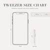 image:imageTweezerman Mini Slant TweezerTweezerman Tweezers for Eyebrows LilacDusted Onyx Mini Tweezer