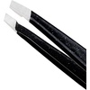 image:imageTweezerman Mini Slant TweezerTweezerman Tweezers for Eyebrows LilacDusted Onyx Mini Tweezer