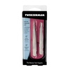 image:imageTweezerman Petite Tweeze Set for Eyebrows with Travel Case Pink CasePink Case