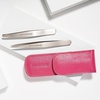 image:imageTweezerman Petite Tweeze Set for Eyebrows with Travel Case Pink CasePink Case