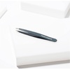image:imageTweezerman Slant Tweezer  Tweezerman Tweezers for Eyebrows Neon PinkBlue Stone