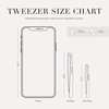 image:imageTweezerman Slant Tweezer  Tweezerman Tweezers for Eyebrows Neon PinkBlue Stone