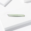 image:imageTweezerman Slant Tweezer  Tweezerman Tweezers for Eyebrows Neon PinkPistachio