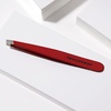 image:imageTweezerman Slant Tweezer  Tweezerman Tweezers for Eyebrows Neon PinkSignature Red