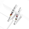 image:imageTweezerman Slant Tweezer  Tweezerman Tweezers for Eyebrows Neon PinkWhite
