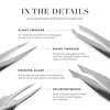 image:imageTweezerman Slant Tweezer Tweezerman Tweezers for Eyebrows Purple Wisteria40th Birthday