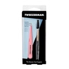 image:imageTweezerman Slant Tweezer Tweezerman Tweezers for Eyebrows Purple WisteriaTea Rose Full Slant Tweezer  Brush