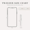 image:imageTweezerman Stainless Steel Point Tweezer for Eyebrows Rose GoldMidnight Sky