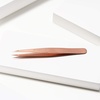 image:imageTweezerman Stainless Steel Point Tweezer for Eyebrows Rose GoldRose Gold