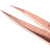 image:imageTweezerman Stainless Steel Point Tweezer for Eyebrows Rose GoldRose Gold