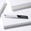 image:imageTweezerman Stainless Steel Slant Tweezer  Eyebrow Tweezers for Women and Men Midnight Strike