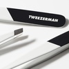 image:imageTweezerman Stainless Steel Slant Tweezer  Eyebrow Tweezers for Women and Men Midnight Strike