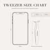 image:imageTweezerman Wide Grip Lash Applicator Stainless Steel