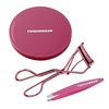 image:imageTweezerman Brow amp Grooming Set  Mirror Slant Tweezer Travel TweezeretteBrow  Lash Set