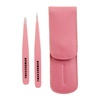 image:imageTweezerman Exclusive Petite Tweeze Set for Eyebrows with Case Tea Rose