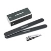image:imageTweezerman Manicure Kit with Clipper Polish Remover Pushy 2 Files BlackBlack
