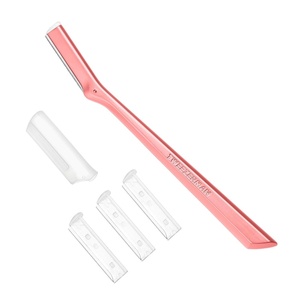 image:imageTweezerman Facial Razor Stainless SteelTea Rose Facial Razor