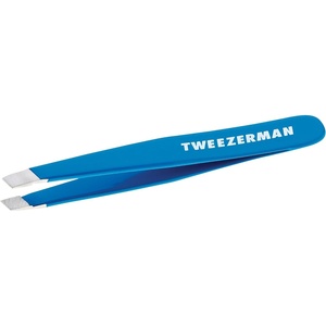 image:imageTweezerman Mini Slant TweezerTweezerman Tweezers for Eyebrows LilacBahama Blue Mini Tweezer