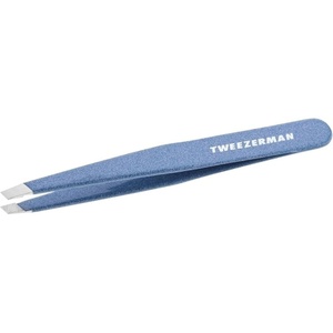 image:imageTweezerman Slant Tweezer  Tweezerman Tweezers for Eyebrows Neon PinkSky Blue