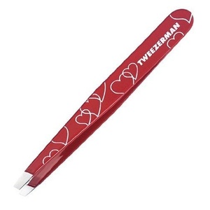 image:imageTweezerman Slant Tweezer  Tweezerman Tweezers for Eyebrows Rose GoldSweetheart