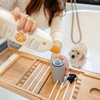 image:imagePuppy Love Gentle Bath amp Grooming Set by Veterinary Formula amp Tweezerman  Tearless Puppy Shampoo with 2in1 Bath Brush amp Large Slicker Brush  Complete Bath Kit for Medium amp Large Dogs amp PuppiesBundle
