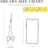 image:imageTweezerman 7 Pet Grooming ShearsSafety Round Tips for Dogs amp Cats7 Shears