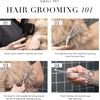 image:imageTweezerman 7 Pet Grooming ShearsSafety Round Tips for Dogs amp Cats7 Shears