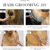 image:imageTweezerman 7 Pet Grooming ShearsSafety Round Tips for Dogs amp Cats9 Shears