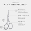 image:imageTweezerman 7 Pet Grooming ShearsSafety Round Tips for Dogs amp CatsScissors