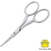 image:imageTweezerman 7 Pet Grooming ShearsSafety Round Tips for Dogs amp CatsScissors