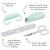 image:imageTweezerman Baby Manicure Kit with Clipper Brush Scissors amp File