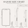 image:imageTweezerman Exclusive Eyebrow Razor amp Mini Slant Tweezer Evening BlueBlue
