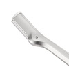 image:imageTweezerman Eyebrow Razor with 3 Replacement Blades amp Safety CapStainless Steel Brow Razor