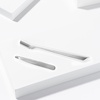 image:imageTweezerman Eyebrow Razor with 3 Replacement Blades amp Safety CapStainless Steel Brow Razor wMini Tweezer