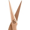 image:imageTweezerman Eyebrow Shaping Scissors amp Brush Stainless SteelRose Gold