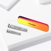 image:imageTweezerman Happily Ever After Combo Set with Fingernail and Toenail ClippersStainless Steel WNeon Files