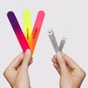 image:imageTweezerman Happily Ever After Combo Set with Fingernail and Toenail ClippersStainless Steel WNeon Files