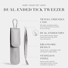 image:imageTweezerman Pet Dog amp Cat Tick Remover Tweezer Kit with Case