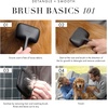 image:imageTweezerman Slicker Brush for PetsGrooming Brush with Coated BristlesLarge