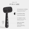 image:imageTweezerman Slicker Brush for PetsGrooming Brush with Coated BristlesSmall