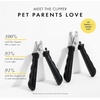 image:imageTweezerman Small Nail Clippers for Pets  Manual Professional Nail TrimmerLarge