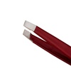 image:imageTweezerman Vintage Rose Mini Slant Tweezer with Case  Eyebrow Tweezers for Women and MenVintage Rose