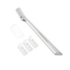 image:imageTweezerman Eyebrow Razor with 3 Replacement Blades amp Safety CapStainless Steel Brow Razor