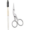 image:imageTweezerman Eyebrow Shaping Scissors amp Brush Stainless SteelStainless Steel